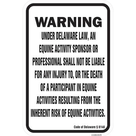 Signmission Safety Sign, 12 in Height, Aluminum, 18 in Length, 25174 A-1218-25174